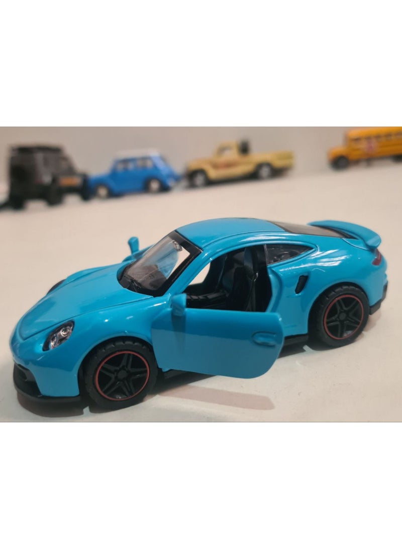 عربيىة معدن لون ازرق - Image 1