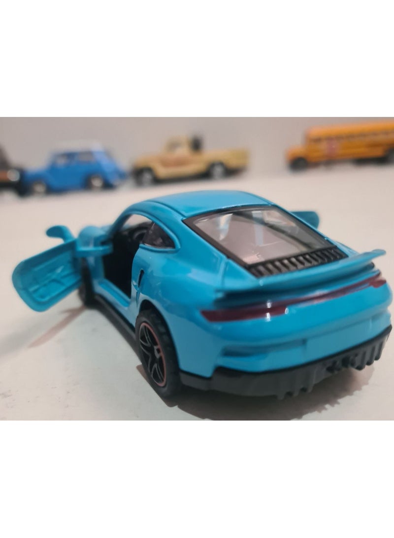 عربيىة معدن لون ازرق - Image 3