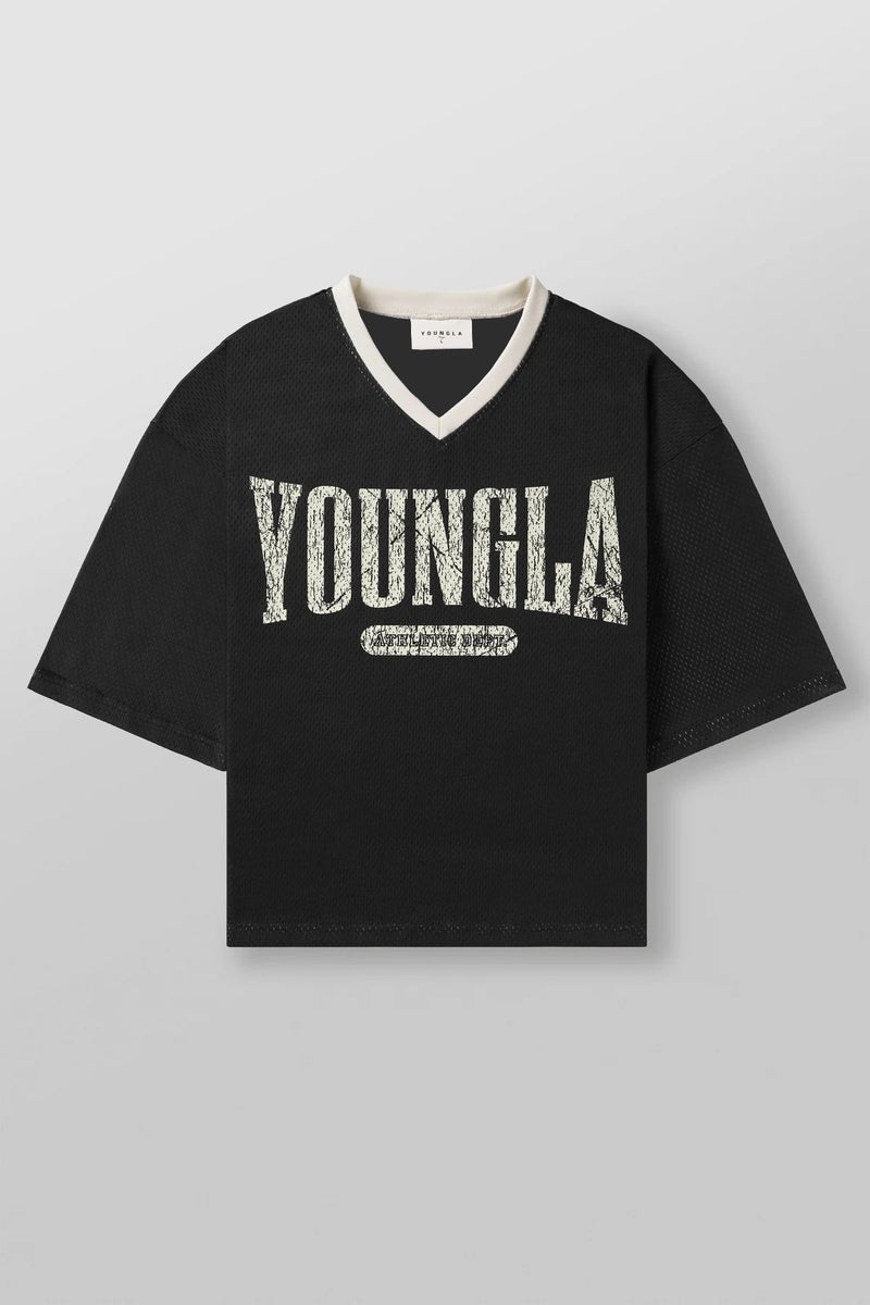 YOUNGLA American New Mens Oversized T-shirt Summer Sports Fitness Quick-drying Breathable Mesh Short-sleeved T-shirt Grey Camo 16 - Image 3