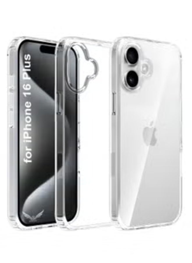 Raxoom iPhone 16 Plus Soft TPU Case – 6.7 Inch Non-Yellowing, Shockproof, and Anti-Scratch Protective Cover - Image 1