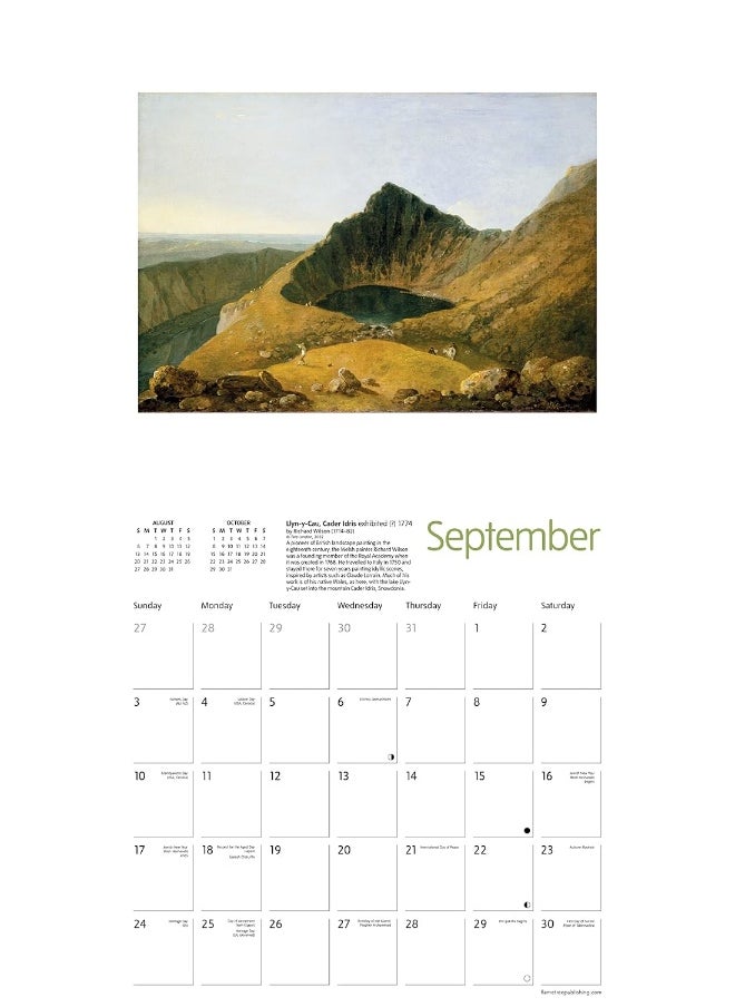 Tate: British Landscapes Wall Calendar 2023 (Art Calendar)  - Image 5