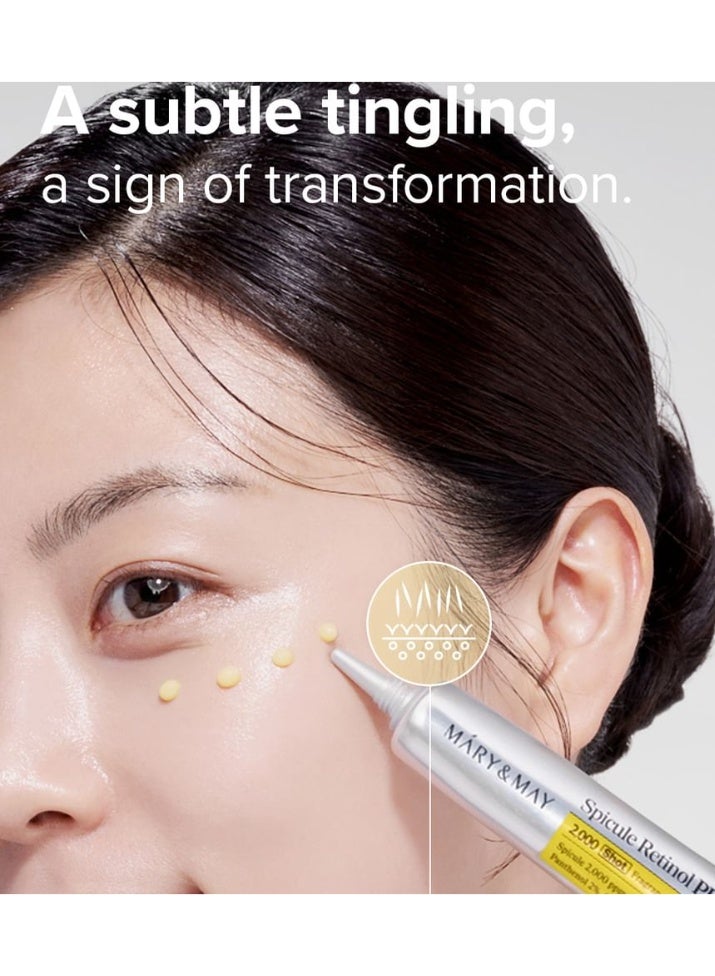 MARY & MAY Spicule Retinol PDRN Cream 30ml – Fragrance Free Vegan Korean Skincare with Retinol 1000ppm, Spicule 2000ppm, PDRN, CICA & Panthenol - Image 3