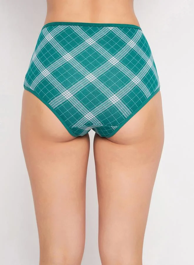 Clovia Clovia Pack of 3 - Printed High Rise Hipster Briefs