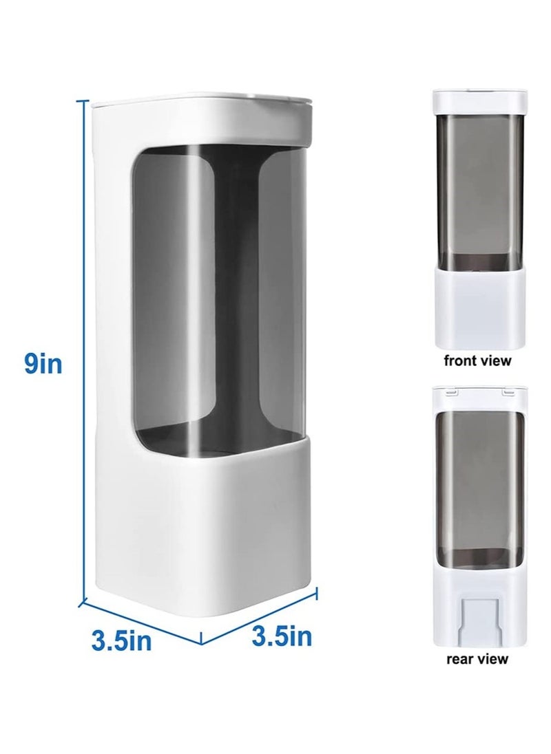 KASTWAVE Cup Dispenser for Water Dispenser, Pull Type Water Cooler Cup Holder Fit 3oz - 5oz Small Cups, Wall Mount Bathroom Disposable Cups Dispenser for Home Office Hospital  - Image 4