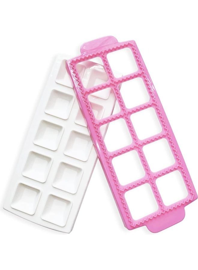2-Piece Pastry Mould Set Pink 26.5 x 1.5 x 10.5cm - Image 2