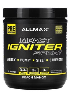 IMPACT Igniter Sport  PreWorkout Peach Mango 11.29 oz 320 g - pzsku/Z2281586E4C17F662D166Z/45/_/1695558244/fbacf4a8-49e1-4294-afff-d87c98035e09