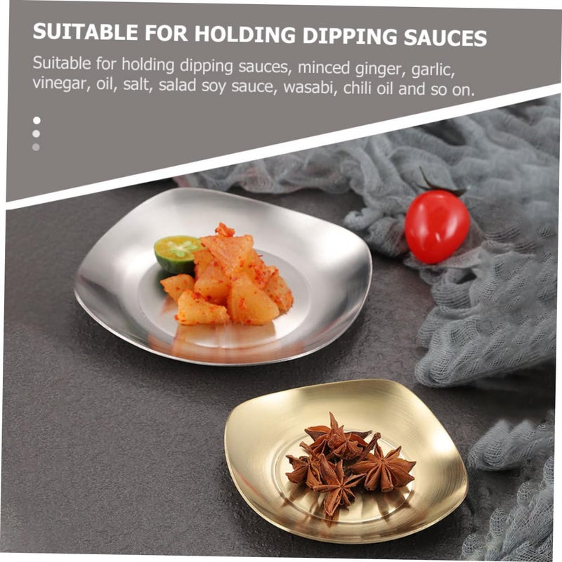 Stainless Steel Sauce Dish For Dipping Sauces Condiments Appetizers Home Hotel Restaurant - Image 4