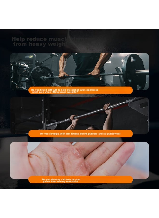 LP Lp Fitness Assistance Band Hard Pull Wrist Guard Men And Women Grip Band Pull-up Palm Guard Gloves Assist Wristband For Pull-ups  - Image 1