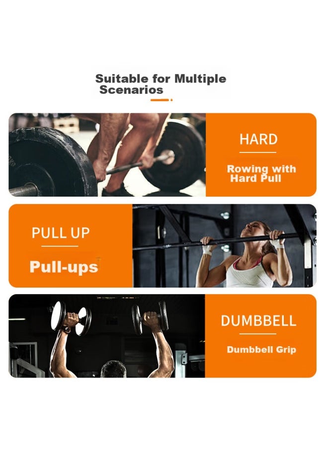 LP Lp Fitness Assistance Band Hard Pull Wrist Guard Men And Women Grip Band Pull-up Palm Guard Gloves Assist Wristband For Pull-ups  - Image 2