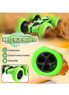 Generic Remote Control Car Double Sided 360°Rotating RC Cars with Headlights 2.4GHz Electric Race Stunt Toy Car Rechargeable Toy Cars for 6+ Years Old Boys Girls Birthday Gift  - Image 2