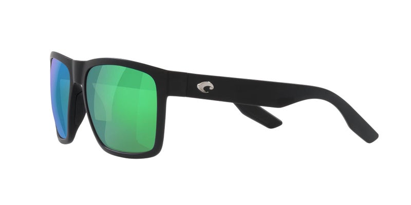 Costa Del Mar Mens Paunch XL Square Sunglasses, Matte Black/Green Mirrored Polarized-580P, 59 mm - Image 4