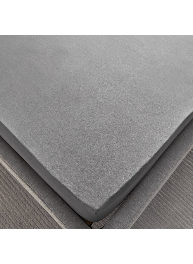 Home Box شريحة قطنية أساسية مزدوجة مقاس 120 x 200 x 36 سم - Image 4