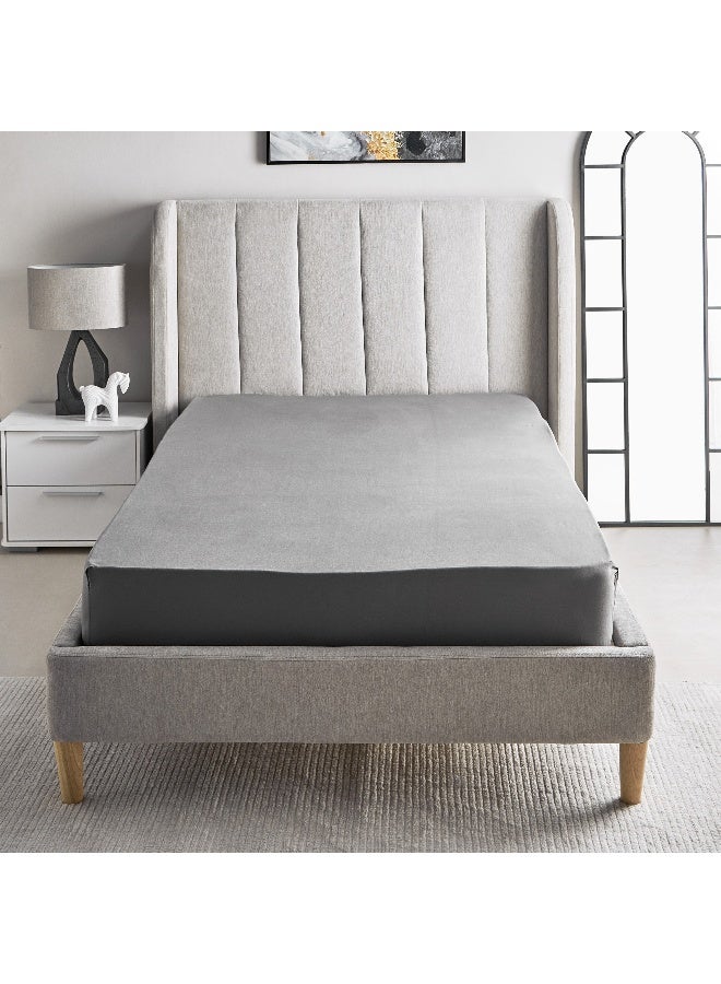 Home Box شريحة قطنية أساسية مزدوجة مقاس 120 x 200 x 36 سم - Image 3