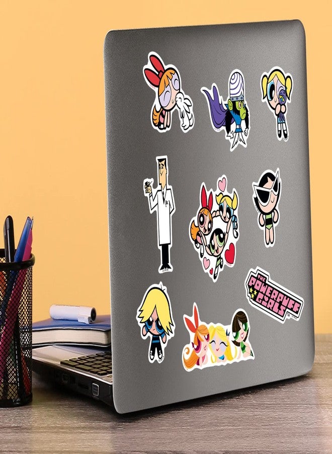 GRAPHICS & MORE Powerpuff Girls Character 50ct Vinyl Large Deluxe Stickers Variety Pack - Laptop, Water Bottle, Scrapbooking, Tablet, Skateboard, Indoor/Outdoor - Set of 50 - Image 5