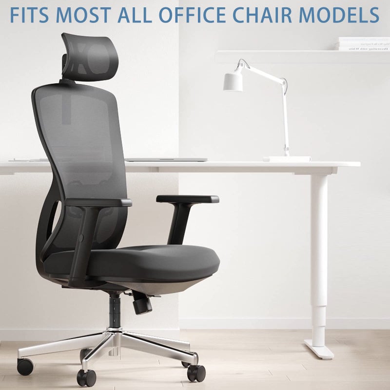 Salbree Office Chair Hero Fix Attaches Clamps to Large Cylinder Piston Stops Your Chairs from Sinking When Computer Hydraulic Lift Has No Gas Stop Replacement - Image 5