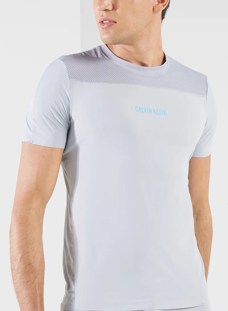 Calvin Klein Sports Workout Baselayer T-Shirt