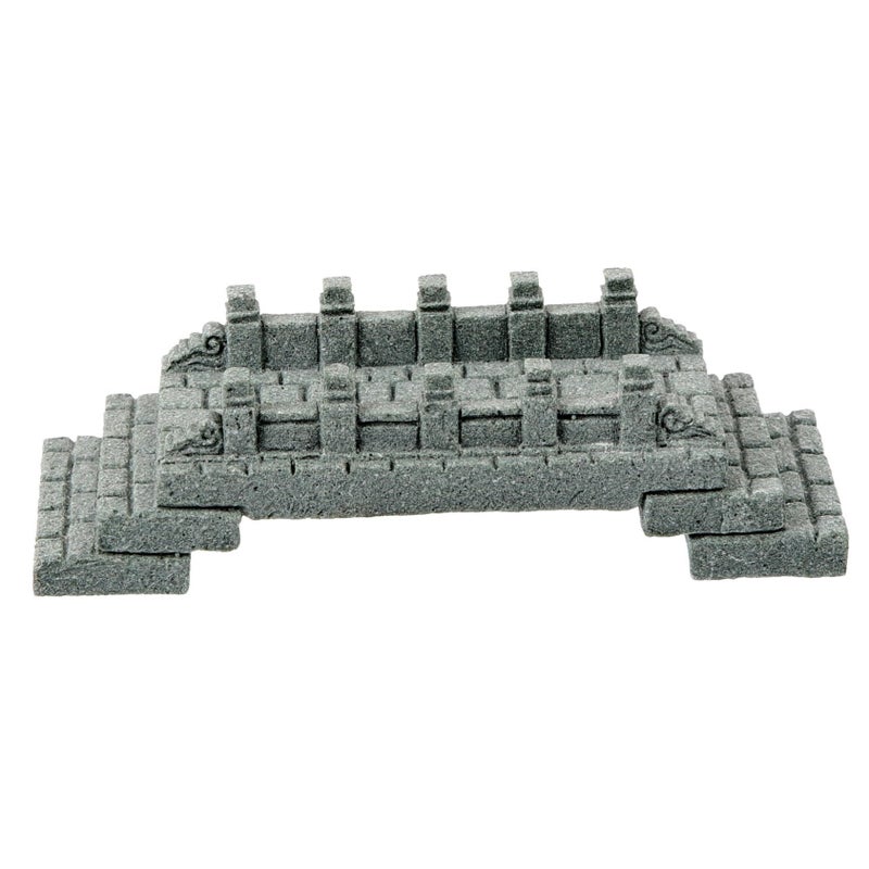 Miniature Arch Bridge Model For Bonsai Garden Fish Tank Terrarium Decor Brown - Image 2