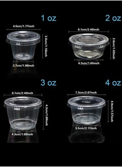 PRODEL Prodel Sauce Cups With Lid 50 Pieces  - Image 2