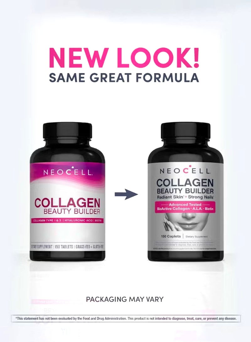 نيوسيل مستحضر تجميل بالكولاجين 3000 ملجم من 150 مضغوطة - Image 1