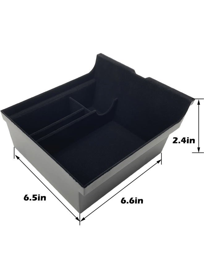 JOJOMARK Center Console Organizer Tray fits for Tesla Model 3/Y Accessories 2020 2021 2022 2023（Fit Tesla Model 3/Y cover close by sliding） - Image 4