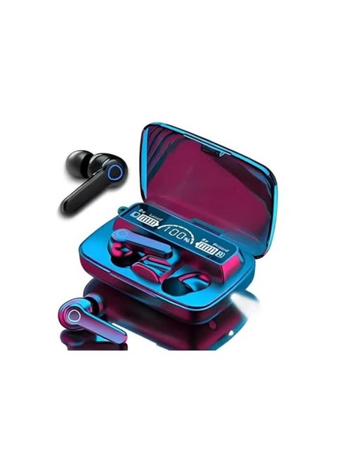 M19 Wireless Earbuds TWS 5.1 Large Screen Dual LED Digital Display Touch Bluetooth Headphones Mini Compact Portable Sports Waterproof Stereo in Ear Earphones