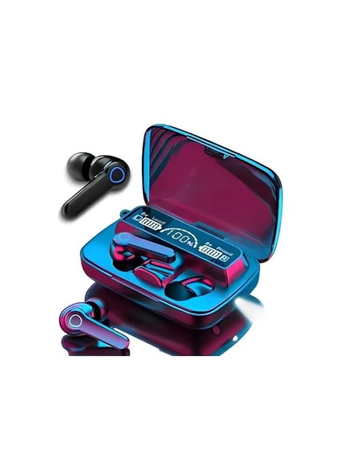 Generic - M19 Wireless Earbuds TWS 5.1 Large Screen Dual LED Digital Display Touch Bluetooth Headphones Mini Compact Portable Sports Waterproof Stereo in Ear Earphones - Image 1