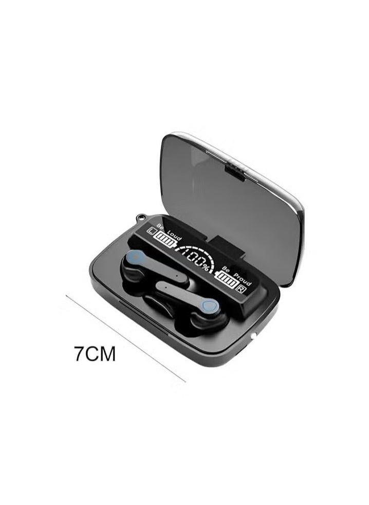 Generic - M19 Wireless Earbuds TWS 5.1 Large Screen Dual LED Digital Display Touch Bluetooth Headphones Mini Compact Portable Sports Waterproof Stereo in Ear Earphones - Image 1