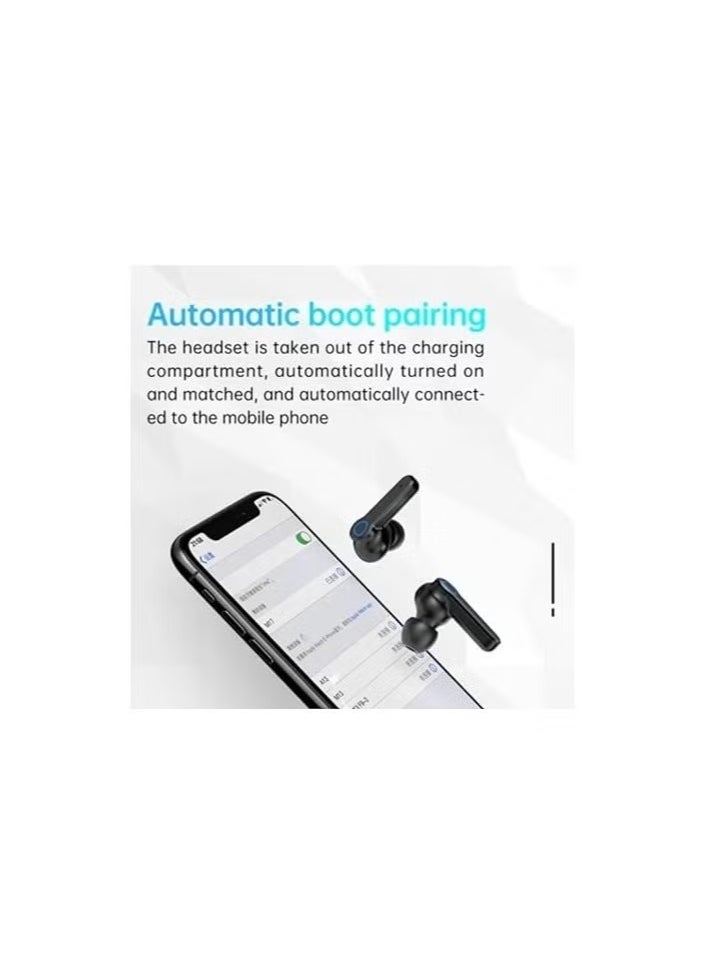 Generic - M19 Wireless Earbuds TWS 5.1 Large Screen Dual LED Digital Display Touch Bluetooth Headphones Mini Compact Portable Sports Waterproof Stereo in Ear Earphones - Image 1