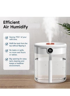 2L Ultrasonic Air Humidifier With 7-Colour LED Lights Three-hole high-efficiency large-capacity humidifier Aromatherapy Humidifier - pzsku/Z228244ADA7445995C235Z/45/_/1740727212/c7a525dc-6be9-4853-b291-8705c9097afa