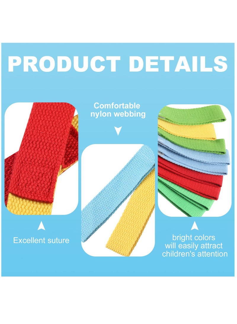 SOLARAE Toddler Walking Rope, Preschool Walking Rope with Handles Children Safety Walking Rope Preschool Walk in Line Ropes Fits up to 12 Children 2 Teachers for Toddlers Kids Daycare Preschool Walk Guides - Image 4