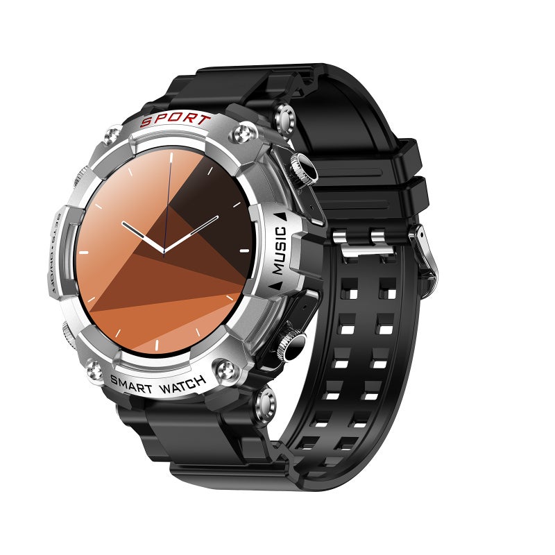 T96 Smart Bracelet Sports Watch 1.52-Inch FullTouch Screen Fitness Tracker IP67 Waterproof BT Call Blood Oxygen/Sleep/Heart Rate/Blood Pressure Monitor Multiple Sports Mode - Image 1