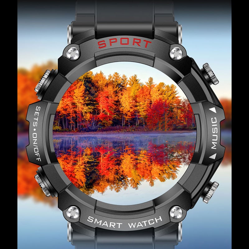 T96 Smart Bracelet Sports Watch 1.52-Inch FullTouch Screen Fitness Tracker IP67 Waterproof BT Call Blood Oxygen/Sleep/Heart Rate/Blood Pressure Monitor Multiple Sports Mode - Image 5