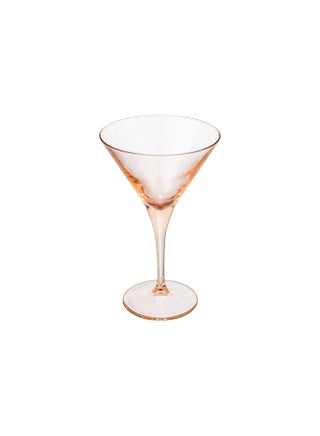 Set of 250 ml Pasabahce Jelly Cup in Line Pink, 6 pieces 44335 Pink