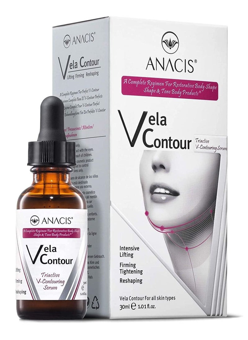 Anacis - Neck Firming and Tightening Lifting V line Serum Chin contouring Reduce Appearance of Double Chin 30ml - Image 1