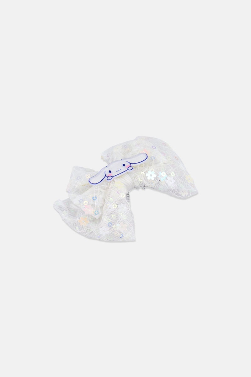 Cinnamoroll Fancy Hair Bow Clip, White - Image 3