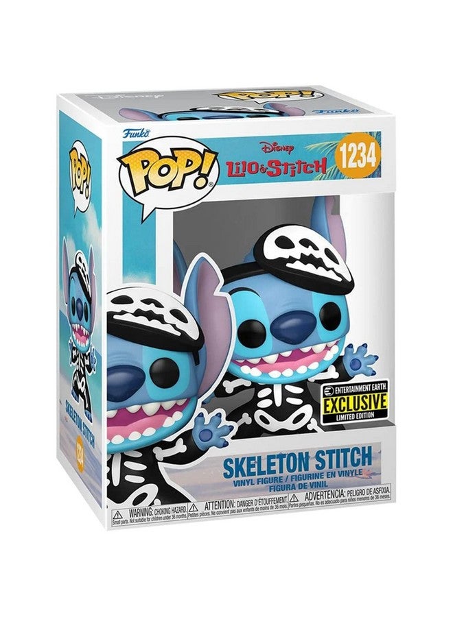 Funko Funko Pop! Disney: Lilo & Stitch - Skeleton Stitch 1234 Special Edition, Common Multicolor Vinyl #1234  - Image 2