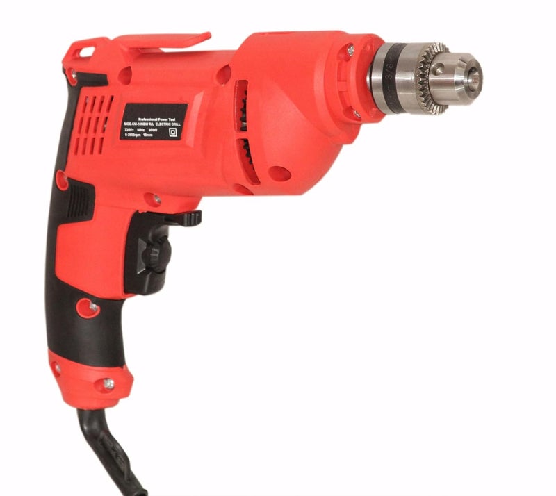 Digital Craft Electric Drilling Tool Multifunction Household Hand Drill Machine Highpower Pistol Drill Electric Reversible Drill Machine 10MM 600WPVC Tape Gypsum Screw Plug8 Pincer Plier - Image 4
