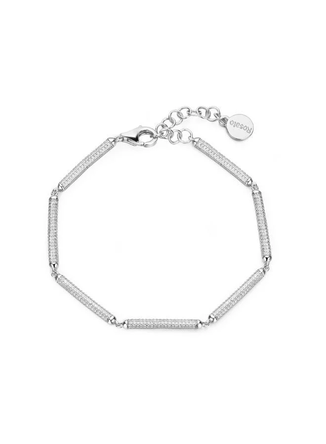 Rosato Bianca Sterling Soft Bracelet