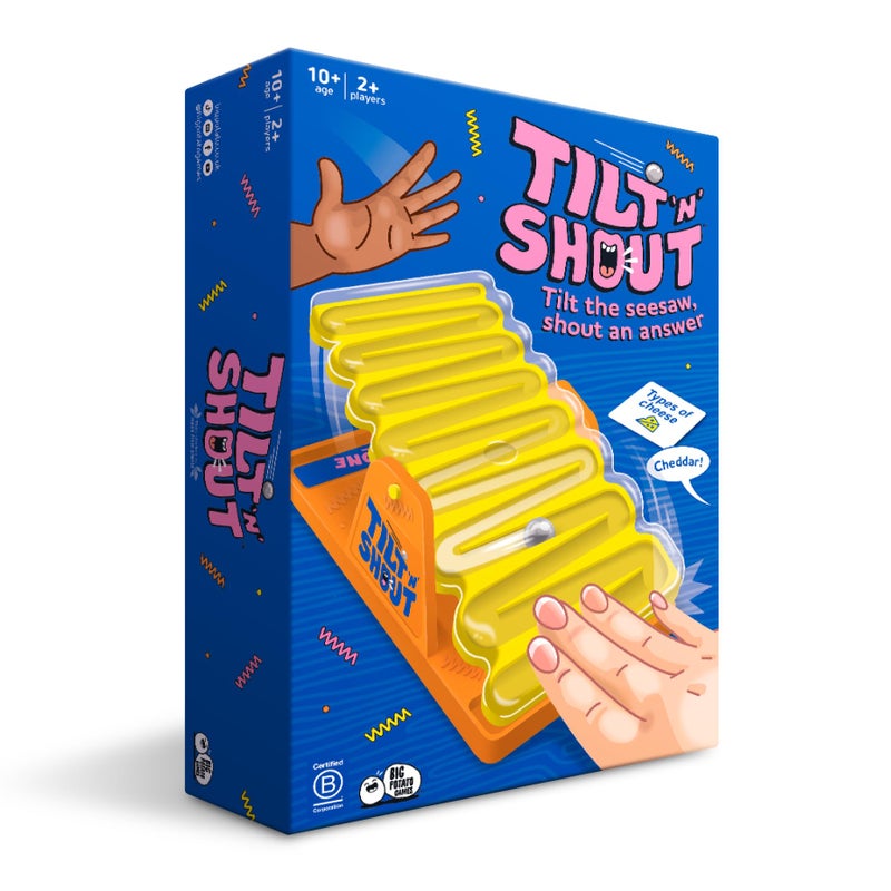 Big Potato Tilt n Shout A Speedy Family Board Game for Adults and Kids Best New Board Games 2024 - Image 2