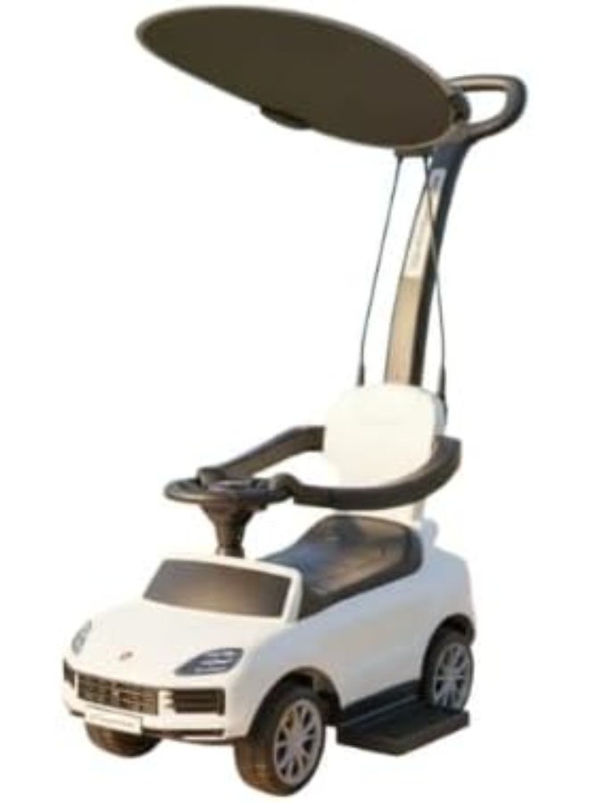Porsche Cayenne Pushing Car With Shade White 3228C