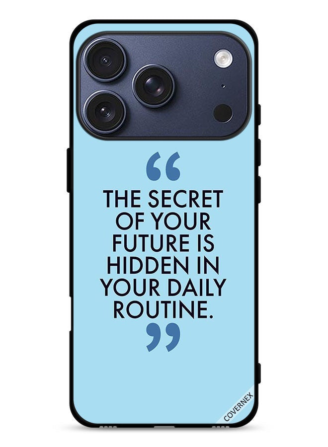 Covernex Apple iPhone 17 Pro Protective Case Cover The Secret Of Your Future - Image 1