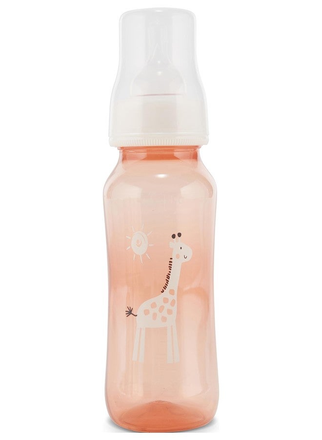 Cudlie Premium 2-Pack Baby Bottles - 11 Ounce, Hourglass Shape, Fun Boys and Girls Prints, Clear Cover - BPA-Free - Image 5