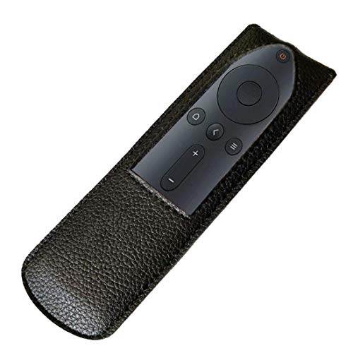 Zaoma Protective Case for Mi Led TV Smart TV 4A Remote Control (32" / 43" / 55") - Premium PU Leather Cover Holder, Black - Image 2