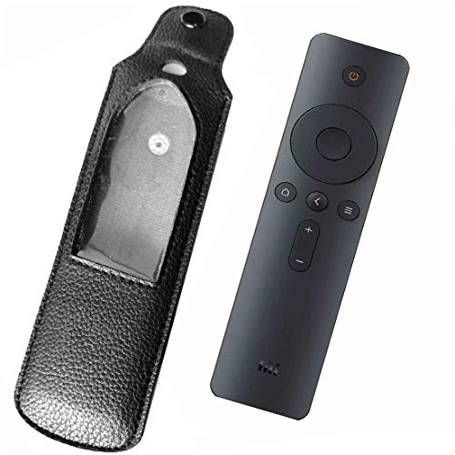 Zaoma Protective Case for Mi Led TV Smart TV 4A Remote Control (32" / 43" / 55") - Premium PU Leather Cover Holder, Black - Image 3