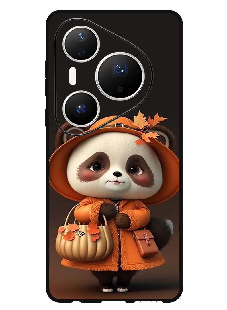 Theodor Case Compatible with Huawei Pura 80 Pro 6.8 Inch Protection Shockproof Bumper Cover Panda Lady - Image 1
