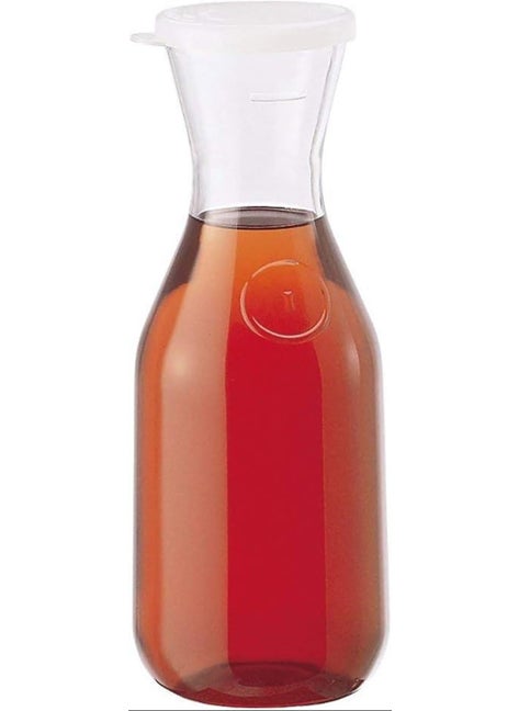 ProKitchen.Homes Prokitchen Decanter Stylish and Functional Beverage Container Versatile Decanter for Juice Water Milk Tea Pc Clear Modern Design for Dining Table and Kitchen Accessories Items 500 Ml  - Image 2