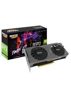 INNO3D GEFORCE RTX 3050 Twin X2 8GB GDDR6 Gaming Graphics Card -N30502-08D6-1190VA42