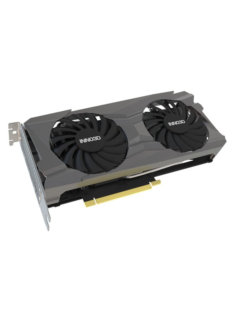 INNO3D - INNO3D GEFORCE RTX 3050 Twin X2 8GB GDDR6 Gaming Graphics Card -N30502-08D6-1190VA42 - Image 1