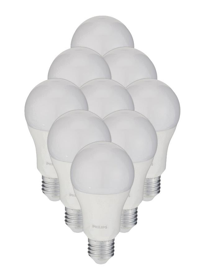 Philips LED Bulb 13W E27 6500K 230V, Cool Daylight (Pack of 9)  - Image 1