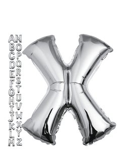 ‎Silver Letter X